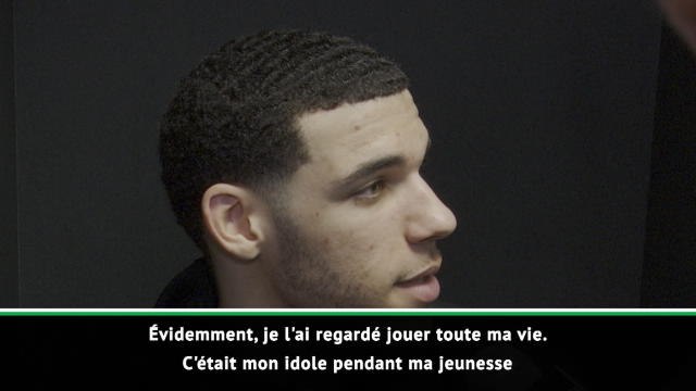 NBA - Ball sur LeBron James : Un rêve devenu réalité de jouer avec mon idole