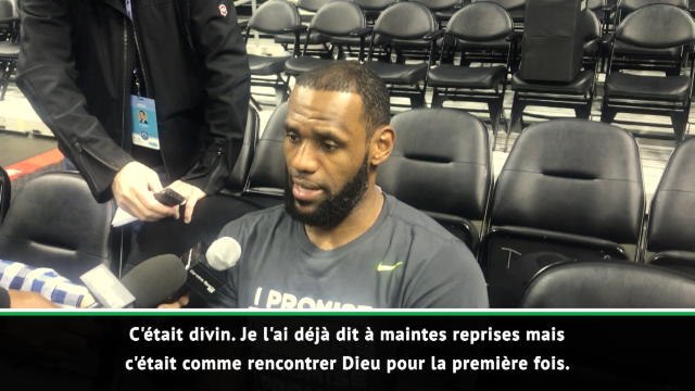NBA - James sur son échange avec Jordan : Comme rencontrer Dieu pour la première fois
