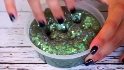Satisfying Slime ️ #70 Crunchy | Clear | Flubber | Fluffy | Edible | Glitter Slime