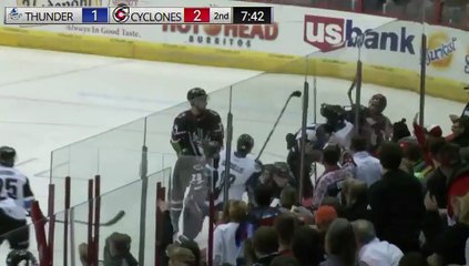 ECHL Wichita Thunder 3 at Cincinnati Cyclones 4
