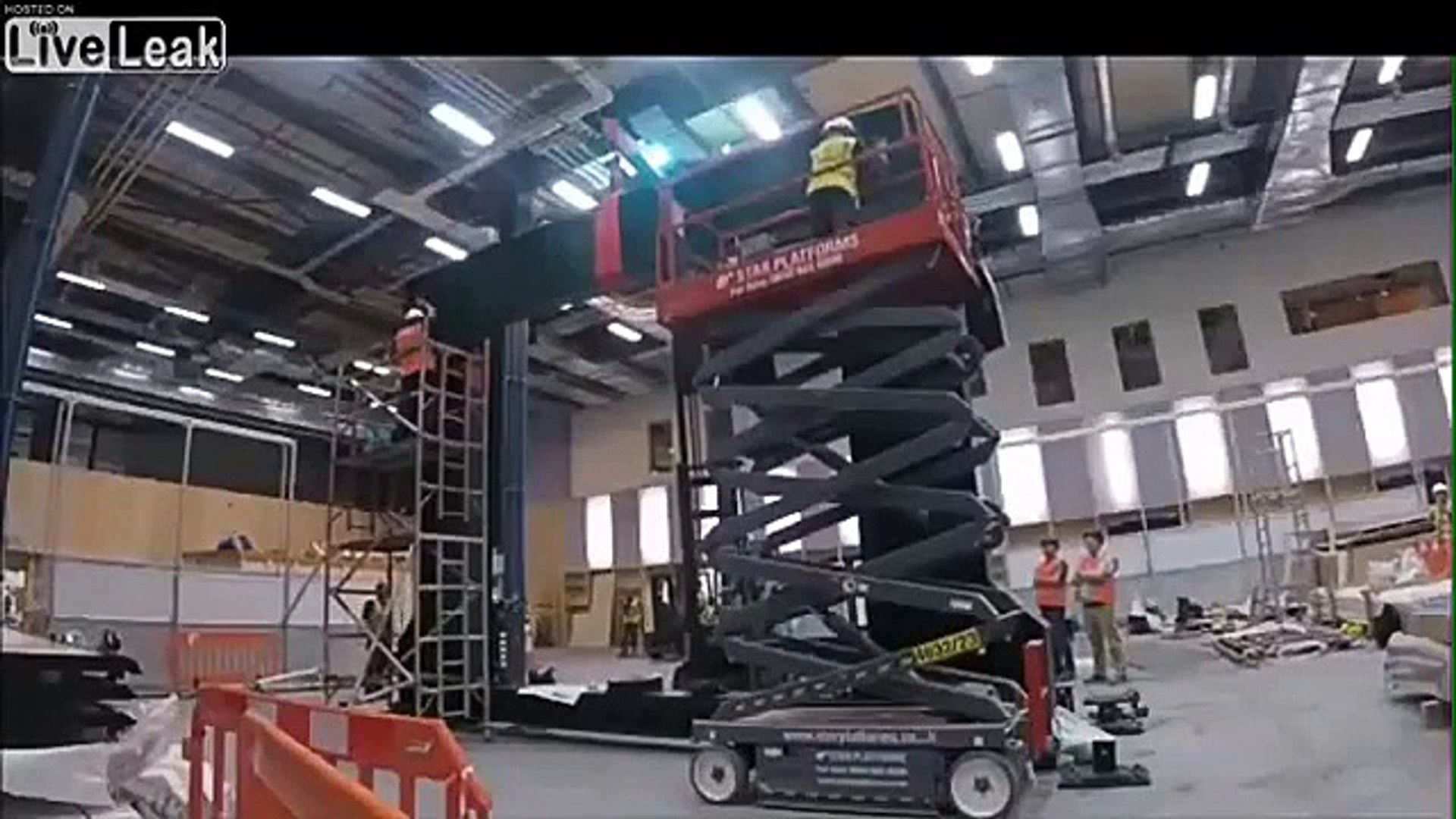 Forklift Accident With Worker Video Dailymotion