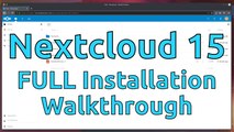 Installing Nextcloud 15 on Ubuntu 18.04