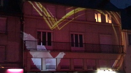 Mapping sur l’histoire de Saint-Lô pour Noël