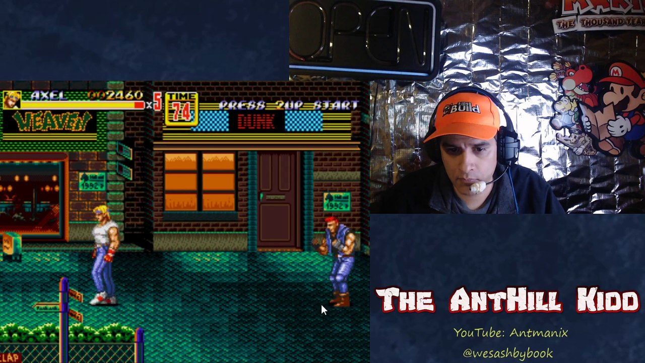 Streets of Rage 2 (Originally Released of Sega Genesis 1992) Playthrough Axel Easy
