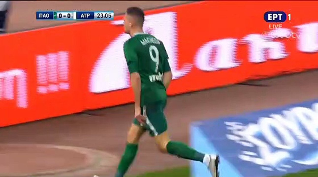 1-0 Federico Macheda AMAZING Goal - Panathinaikos 1-0 Atromitos 16.12.2018 [HD]