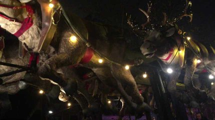 Parade de Noël RTL à Charleroi: Le père Noël