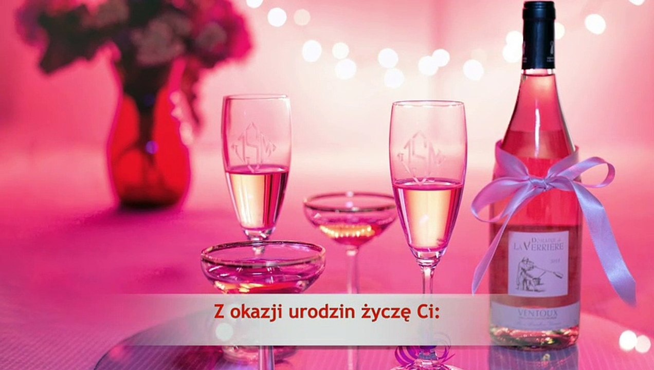 Życzenia urodzinowe.