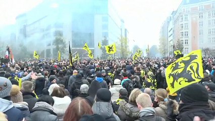 Krawalle in Brüssel: 5.500 protestieren gegen UN-Migrationspakt