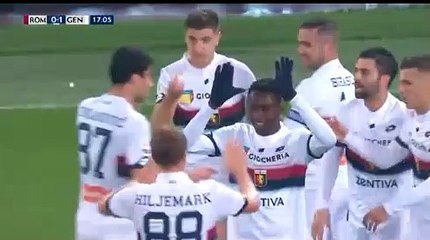 Goal Krzysztof Piatek 1-0 Vs Roma - Serie-A