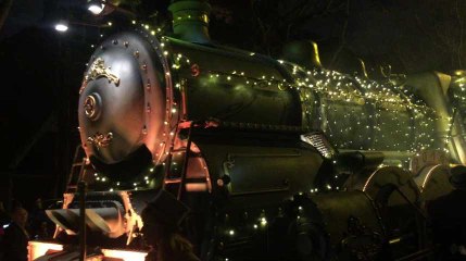 Parade de Noël RTL à Charleroi: la locomotive