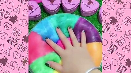 RAINBOW BUBLE SLIME  l Most Satisfying Slime ASMR Compilation 2018