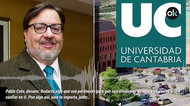 El decano de Cantabria obligó a un profesor a prometer por escrito que no denunciaría las firmas falsas