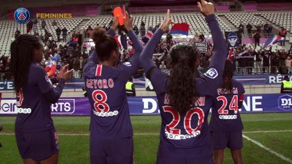 Joie et réactions après la victoire face à Metz