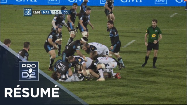 PRO D2 - Résumé Massy-Colomiers: 22-13 - J15 - Saison 2018/2019