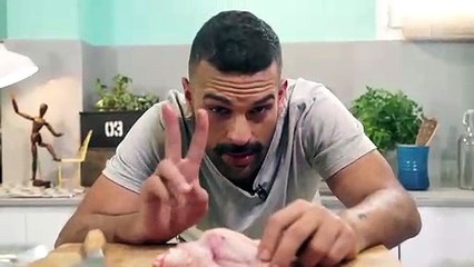 Alitas con crujiente de nacho