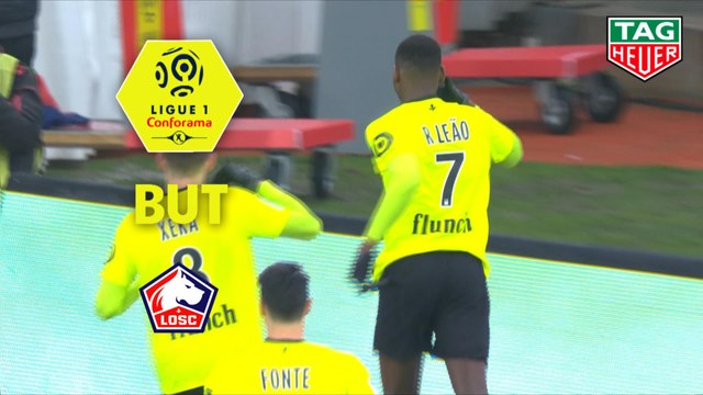 But Rafael LEAO (4ème) / Nîmes Olympique - LOSC - (2-3) - (NIMES-LOSC) / 2018-19