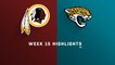 Redskins vs. Jaguars highlights | Week 15