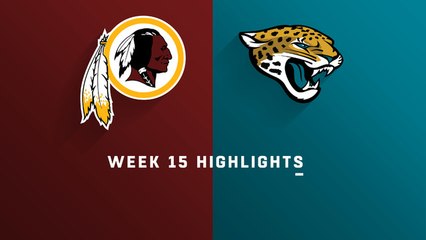 Redskins vs. Jaguars highlights | Week 15