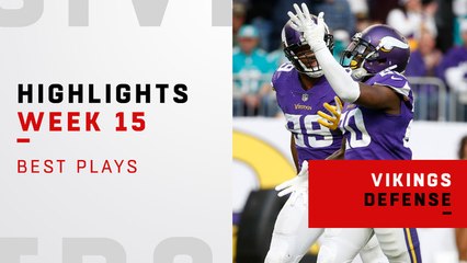 Best defensive plays from Vikings' dominant win | Week 15