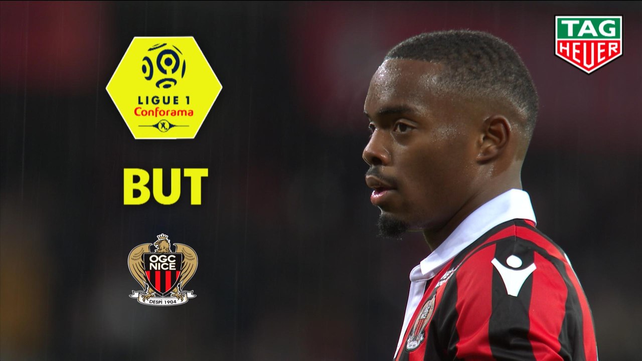 But Wylan CYPRIEN (81ème pen) / OGC Nice - AS Saint-Etienne - (1-1) - (OGCN-ASSE) / 2018-19