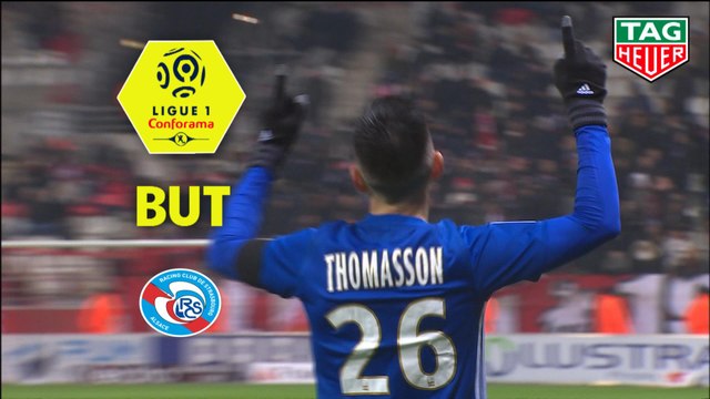 But Adrien THOMASSON (49ème) / Stade de Reims - RC Strasbourg Alsace - (2-1) - (REIMS-RCSA) / 2018-19