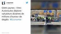 Gilets jaunes. Vinci autoroutes déplore « plusieurs dizaines de millions d’euros » de dégâts