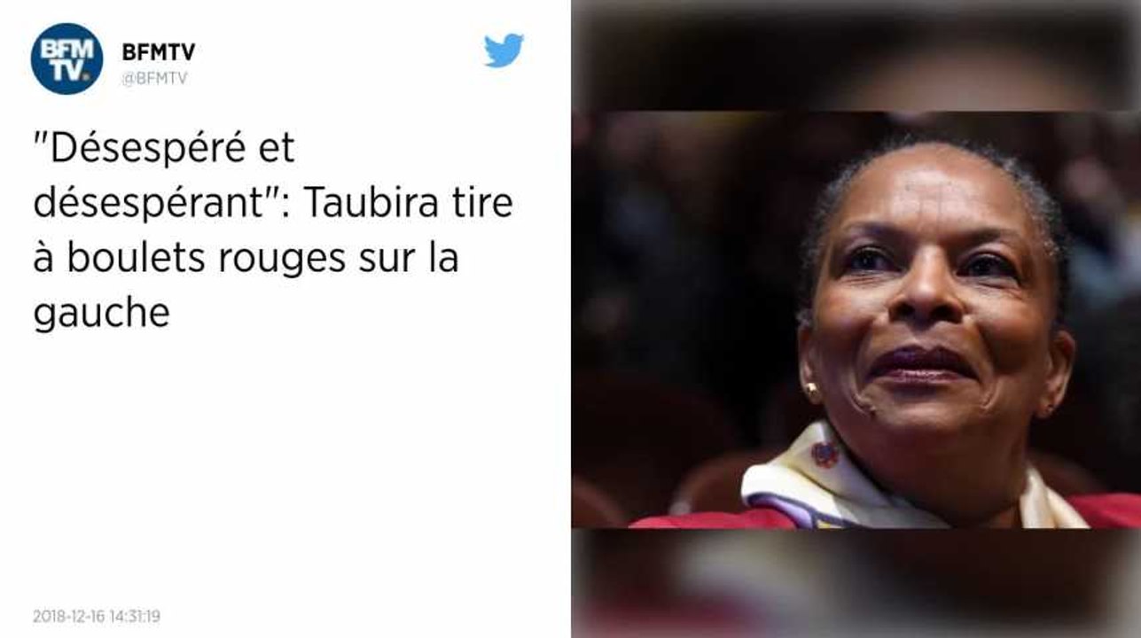 Gilets jaunes. Christiane Taubira voit dans le mouvement « du sublime et des traces de choses abjectes »