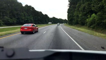 Timelapse - Driving on the Freeway in Georgia
