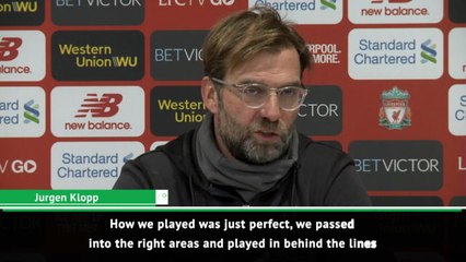 Nearly a perfect night - Klopp