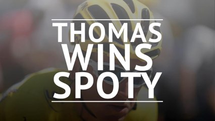 Geraint Thomas wins BBC SPOTY