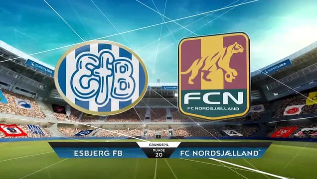 Esbjerg 3 - 0 Nordsjaelland | DENMARK: Superliga | 16/12/2018