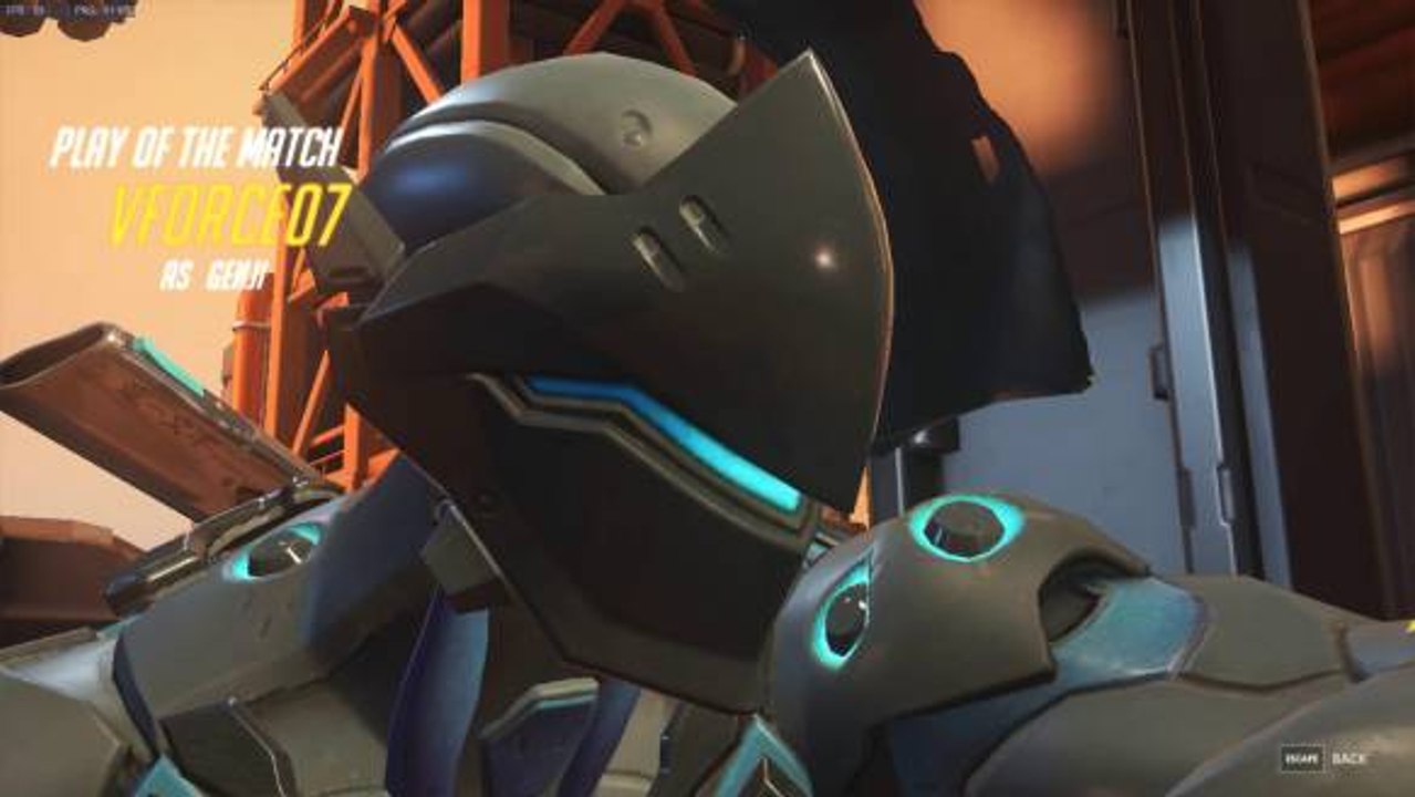 Vforce07 How to Press Shift as Genji