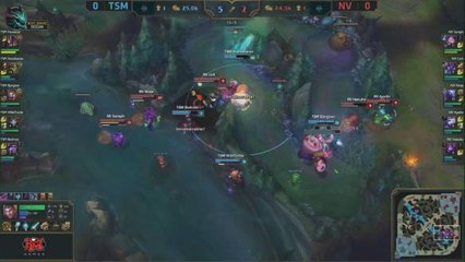 TSM vs NV - Week 4 Day 2 Highlights (Spring 2017)