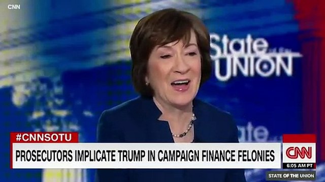 CNN's Jake Tapper Shuts Down Sen. Susan Collins' Trump Hush Money Spin