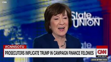 CNN's Jake Tapper Shuts Down Sen. Susan Collins' Trump Hush Money Spin