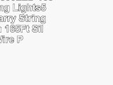 RcStarryTM500LED 165FtLed String Lights500 LED Starry String Lights on 165Ft Silver