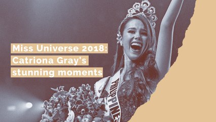 WATCH: Miss Universe 2018 Catriona Gray's Most Stunning Moments