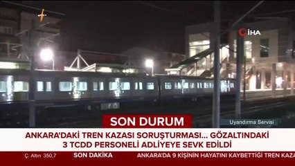 Ankara'daki tren kazası