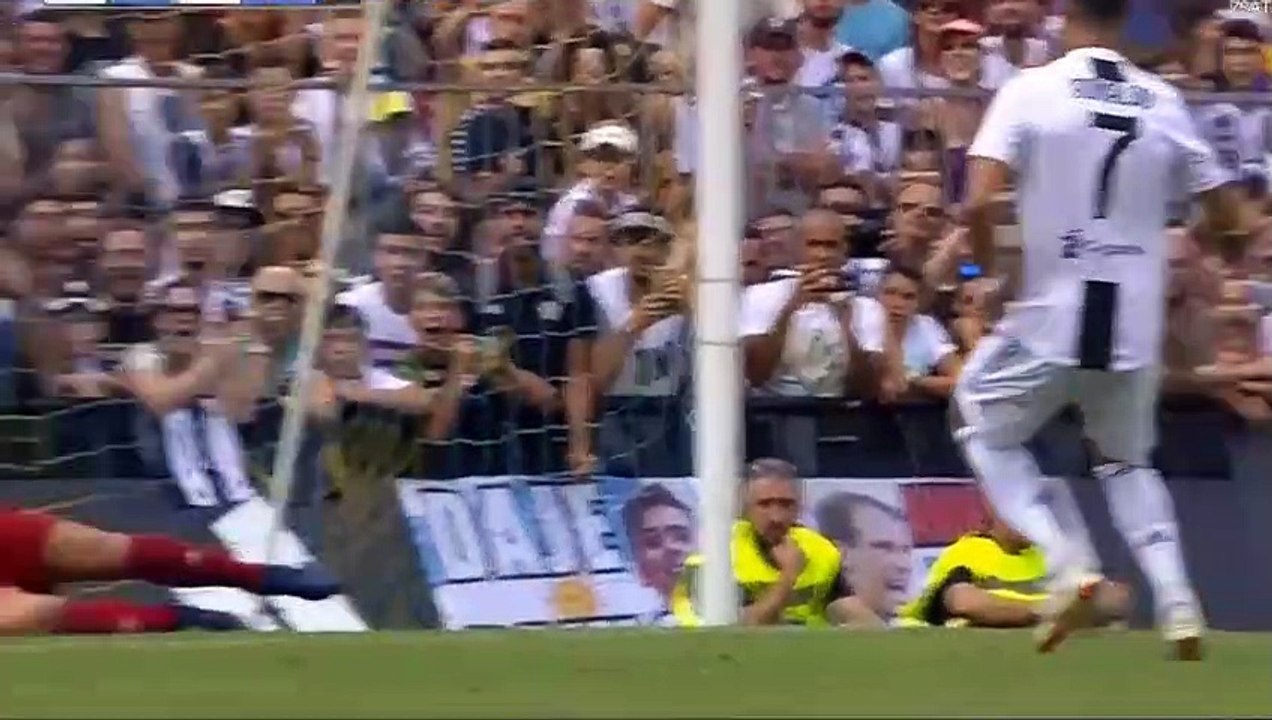 Cristiano Ronaldo Debut for Juventus - Highlights & Goal 2018 -