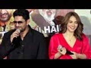 Arshad Warsi & Elli Avram's Funny Moments At Chamma Chamma Song Launch