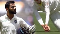 India Vs Australia 2nd Test: Virat Kohli gets dismissed by controversial catch | वनइंडिया हिंदी