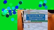 viewEbooks & AudioEbooks Security Risk Assessment and Management: A Professional Practice Guide