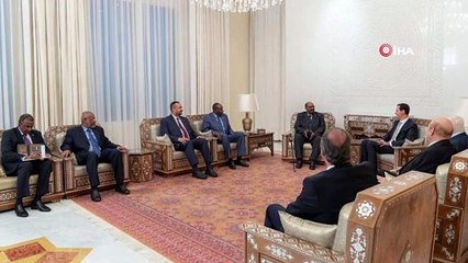 - Suriye Cumhurbaşkanı Esad, Sudan Cumhurbaşkanı Ömer El-Beşir İle Görüştü