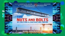 New E-Book The Nuts and Bolts of Erecting a Contracting Empire: Your Complete Guide for Building