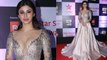 Mouni Roy looks beautiful in plunging neckline Shimmery Gown at Star Screen Awards 2018 | Boldsky