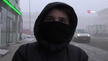 Doğu'da Soğuk Hava Etkili Oluyor. Ardahan'da Gece En Düşük Hava Sıcaklığı Eksi 16 Derece Ölçüldü
