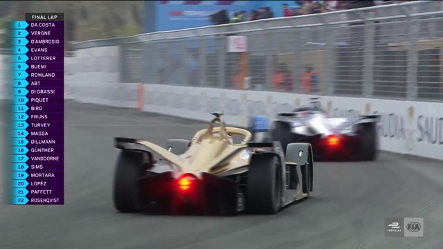 Formula E SAUDIA Ad Diriyah E-Prix - Abt und di Grassi punkten beim Saisonauftakt
