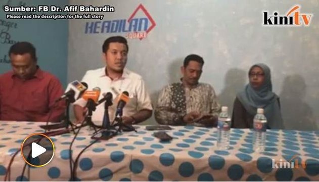 'Sedih dan terkejut' - PKR Cabang Permatang Pauh