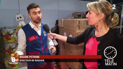 Un marchand de jouets refait le plein à quelques jours de Noël