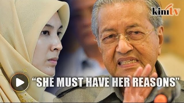 Dr Mahathir in the dark over Nurul Izzah's resignation